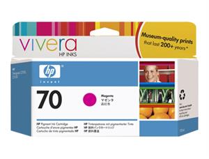 HP nr. 70 Vivera blekk magenta 130 ml 